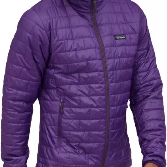 Patagonia mens nano puff jacket medium purple - Picture 6 of 9